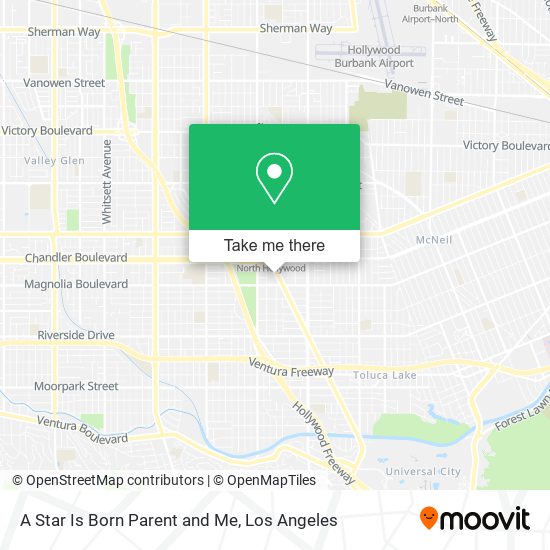 A Star Is Born Parent and Me map