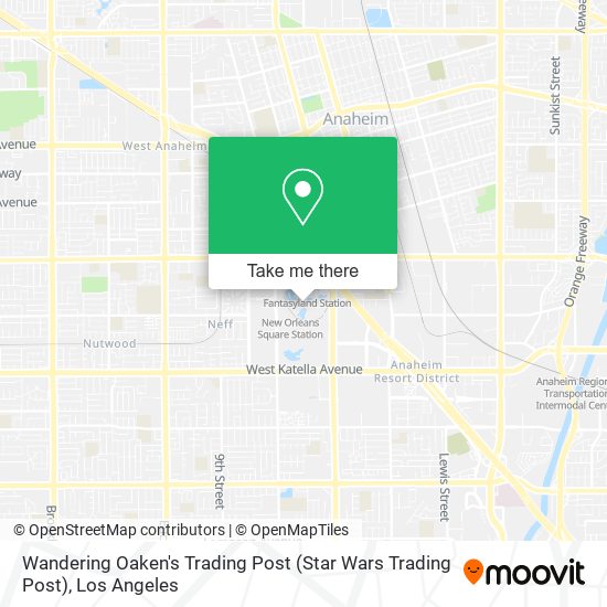 Mapa de Wandering Oaken's Trading Post (Star Wars Trading Post)