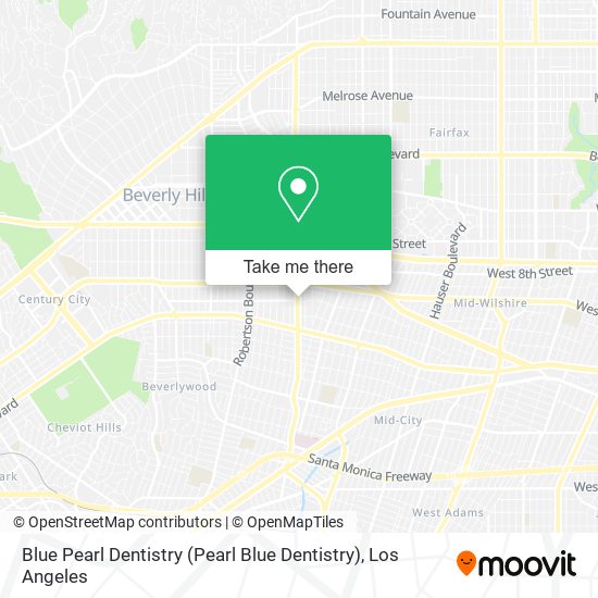 Mapa de Blue Pearl Dentistry
