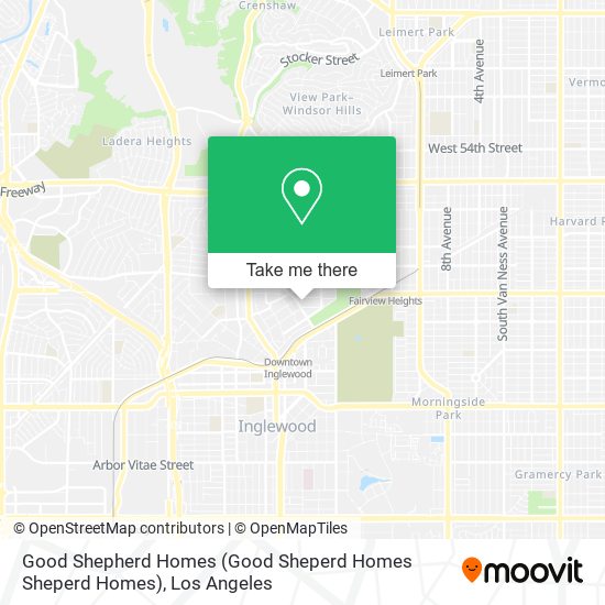 Mapa de Good Shepherd Homes (Good Sheperd Homes Sheperd Homes)