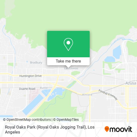 Mapa de Royal Oaks Park (Royal Oaks Jogging Trail)