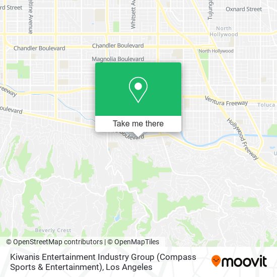 Mapa de Kiwanis Entertainment Industry Group (Compass Sports & Entertainment)