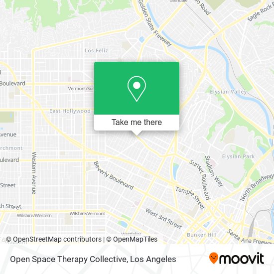 Open Space Therapy Collective map