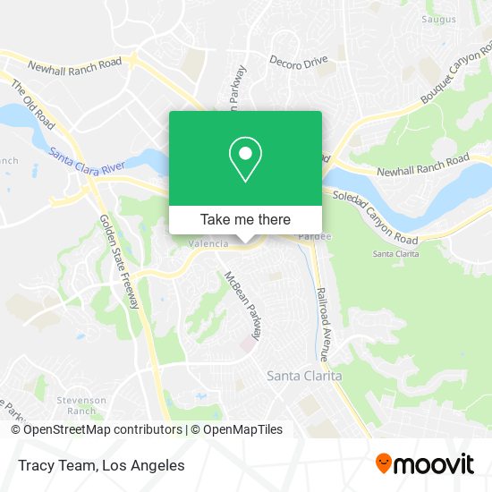 Tracy Team map