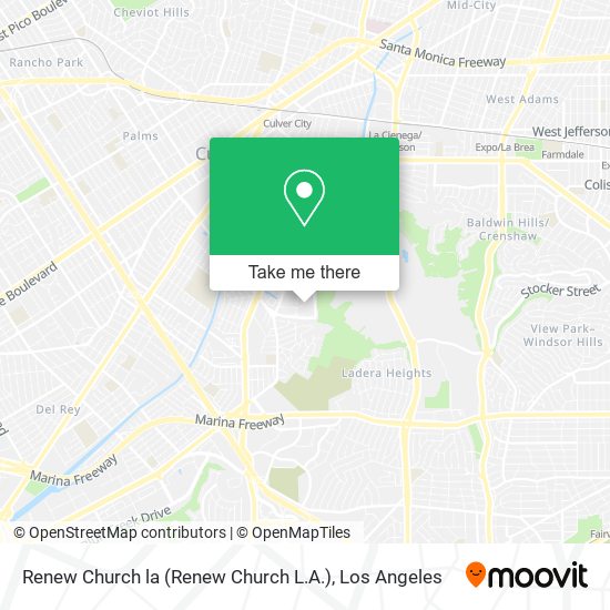 Mapa de Renew Church la (Renew Church L.A.)