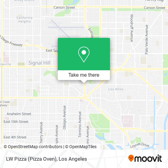 Mapa de LW Pizza (Pizza Oven)
