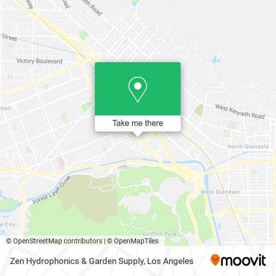 Zen Hydrophonics & Garden Supply map