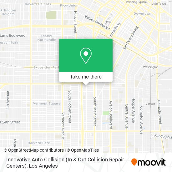 Innovative Auto Collision (In & Out Collision Repair Centers) map