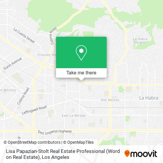 Lisa Papazian-Stolt Real Estate Professional (Word on Real Estate) map