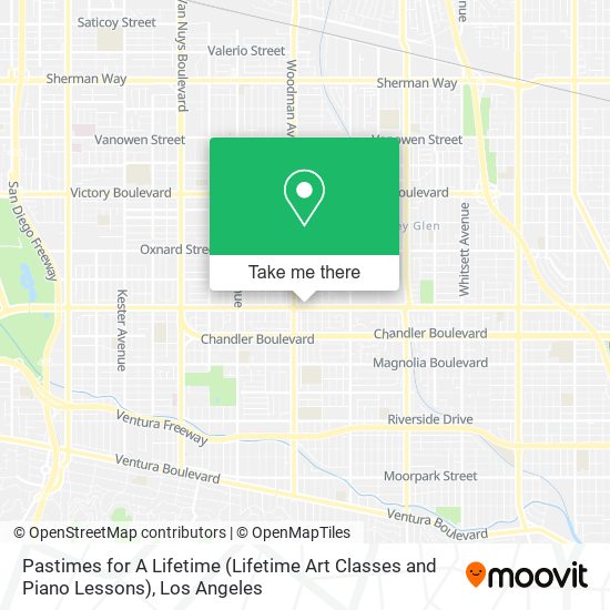 Pastimes for A Lifetime (Lifetime Art Classes and Piano Lessons) map