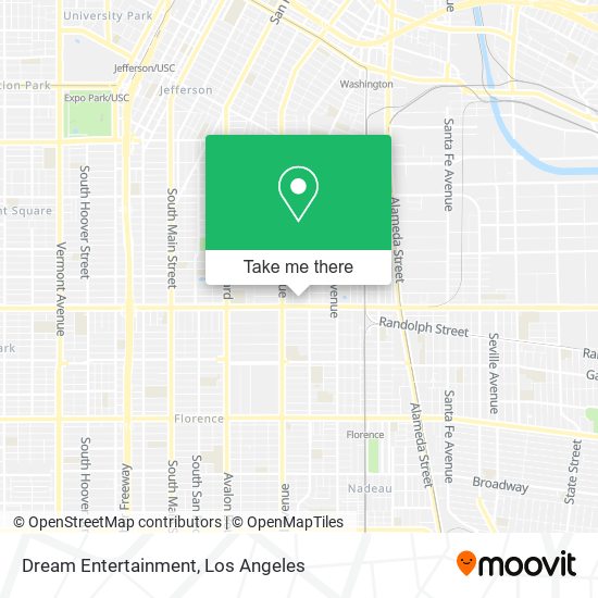 Dream Entertainment map