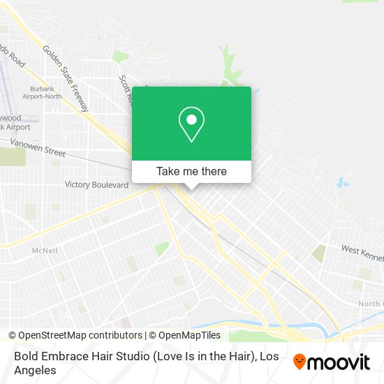 Mapa de Bold Embrace Hair Studio (Love Is in the Hair)