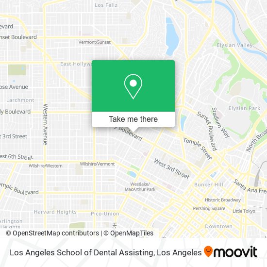 Los Angeles School of Dental Assisting map