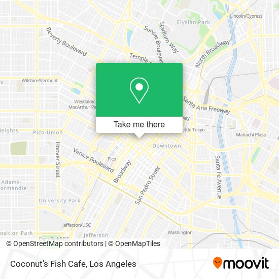 Mapa de Coconut's Fish Cafe