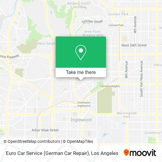 Euro Car Service (German Car Repair) map