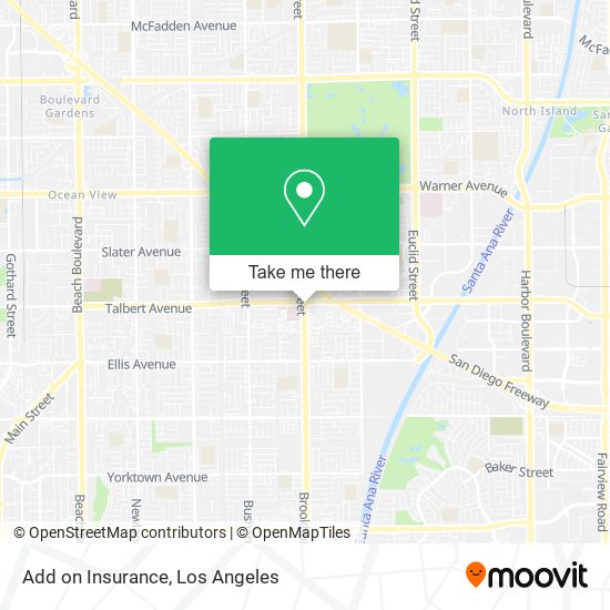 Mapa de Add on Insurance