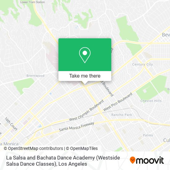 Mapa de La Salsa and Bachata Dance Academy (Westside Salsa Dance Classes)