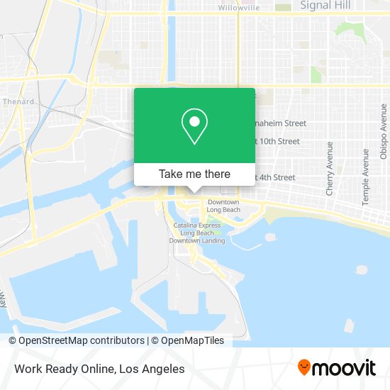 Work Ready Online map