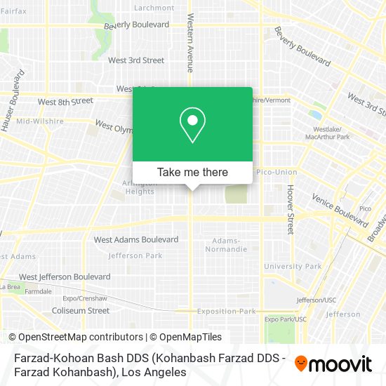 Farzad-Kohoan Bash DDS (Kohanbash Farzad DDS - Farzad Kohanbash) map