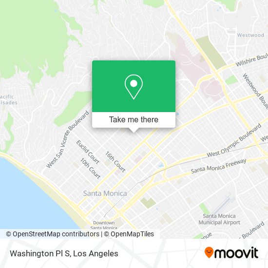 Washington Pl S map