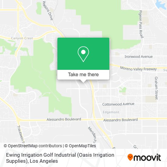 Mapa de Ewing Irrigation Golf Industrial (Oasis Irrigation Supplies)