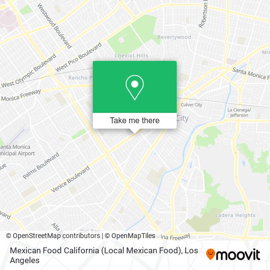 Mexican Food California (Local Mexican Food) map