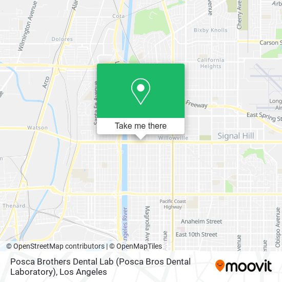 Mapa de Posca Brothers Dental Lab (Posca Bros Dental Laboratory)