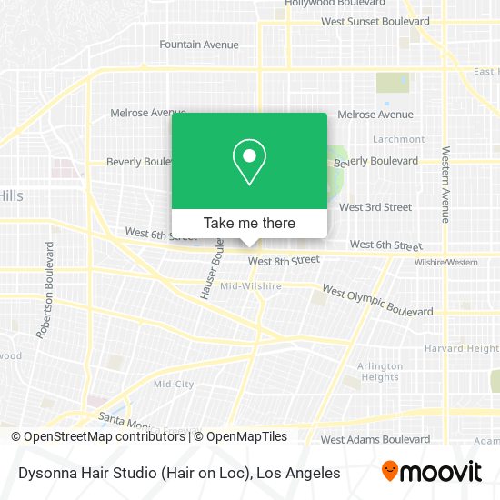 Mapa de Dysonna Hair Studio (Hair on Loc)