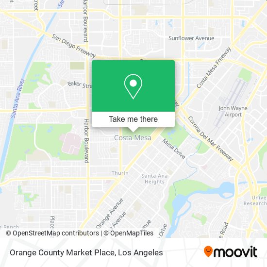 Orange County Market Place map