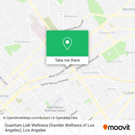Quantum Link Wellness (Gender Wellness of Los Angeles) map