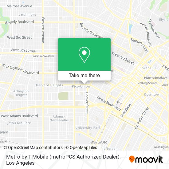 Mapa de Metro by T-Mobile (metroPCS Authorized Dealer)