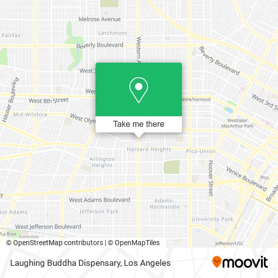 Mapa de Laughing Buddha Dispensary