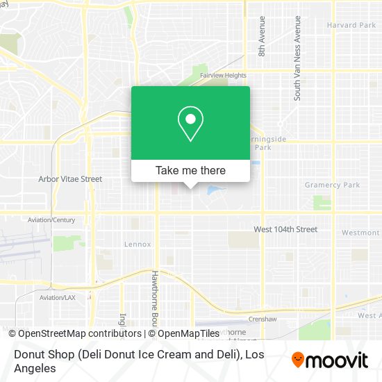 Donut Shop (Deli Donut Ice Cream and Deli) map