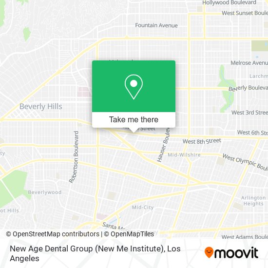 Mapa de New Age Dental Group (New Me Institute)