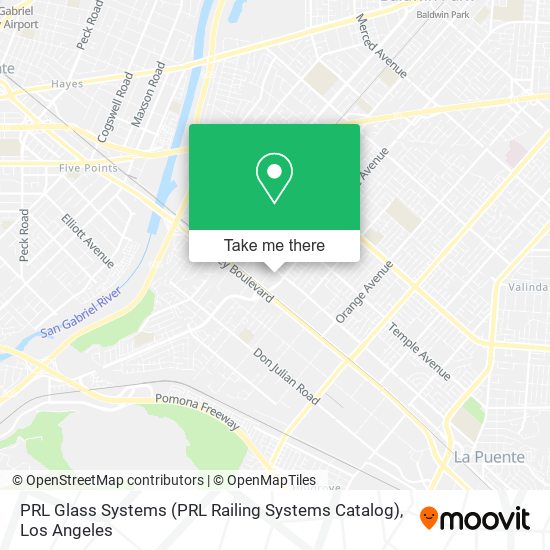 PRL Glass Systems (PRL Railing Systems Catalog) map