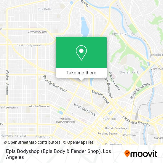 Mapa de Epis Bodyshop (Epis Body & Fender Shop)