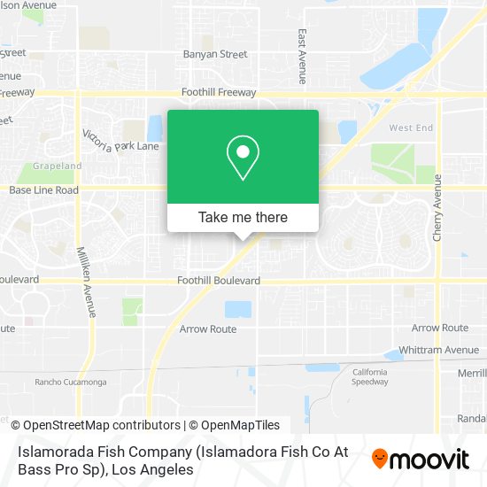 Islamorada Fish Company (Islamadora Fish Co At Bass Pro Sp) map