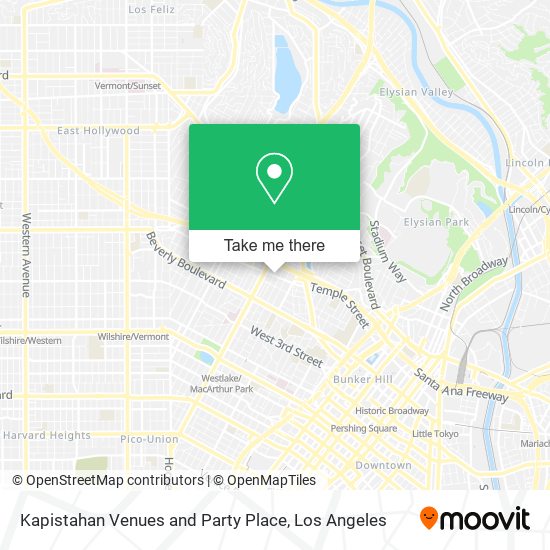 Kapistahan Venues and Party Place map