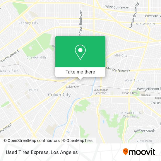 Used Tires Express map