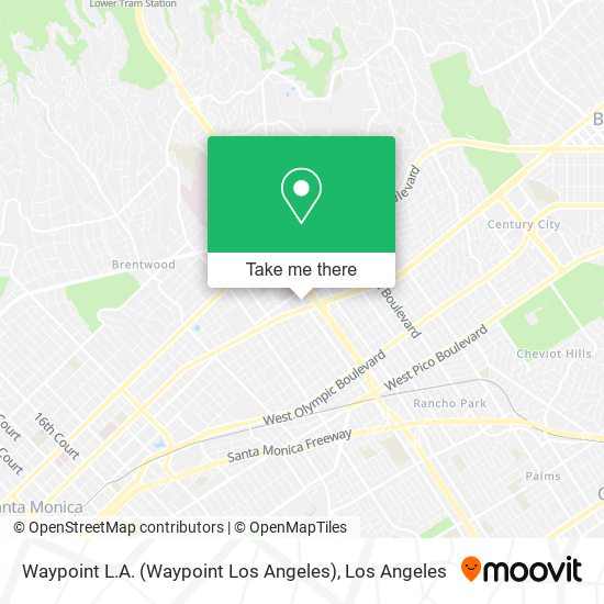 Mapa de Waypoint L.A. (Waypoint Los Angeles)