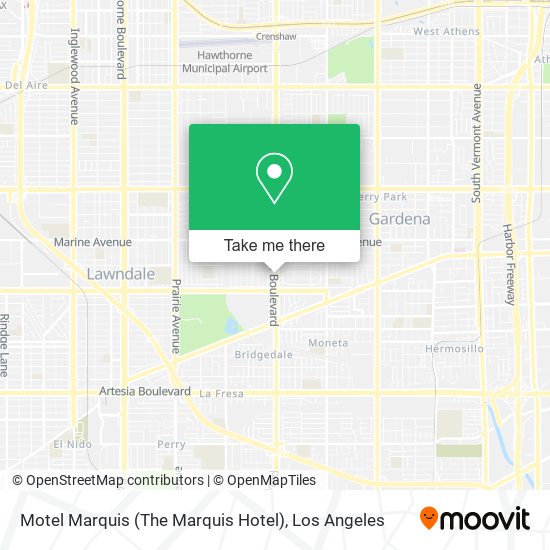 Motel Marquis (The Marquis Hotel) map