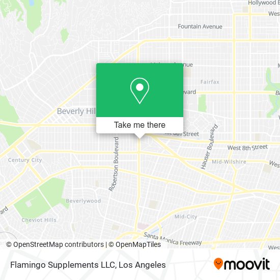 Flamingo Supplements LLC map