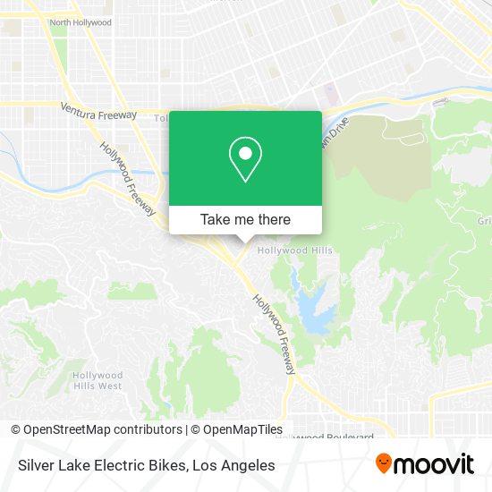 Mapa de Silver Lake Electric Bikes