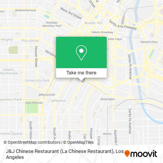 J&J Chinese Restaurant (La Chinese Restaurant) map