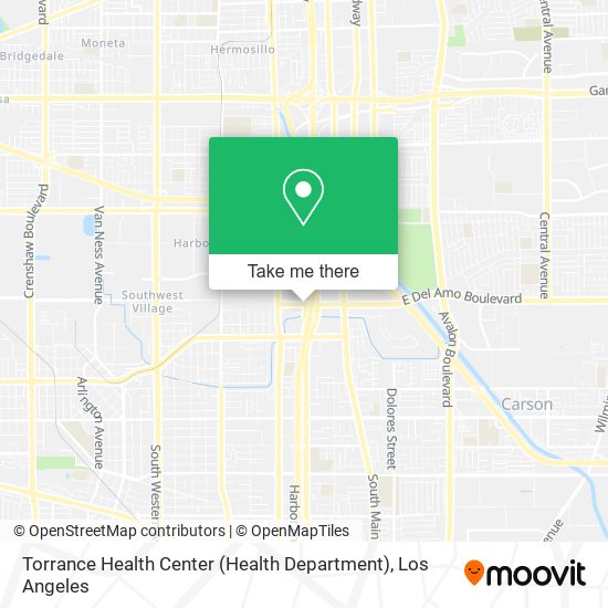 Torrance Health Center (Health Department) map