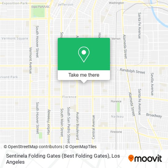 Mapa de Sentinela Folding Gates (Best Folding Gates)