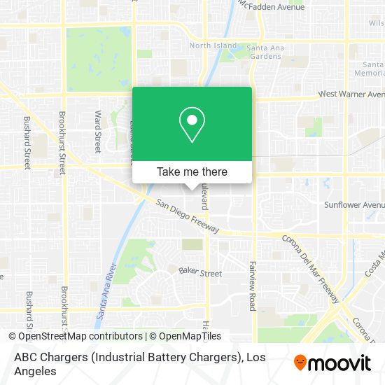 Mapa de ABC Chargers (Industrial Battery Chargers)
