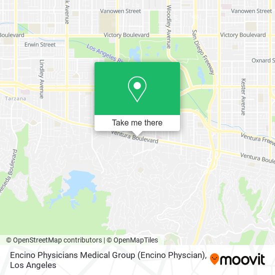 Mapa de Encino Physicians Medical Group (Encino Physcian)