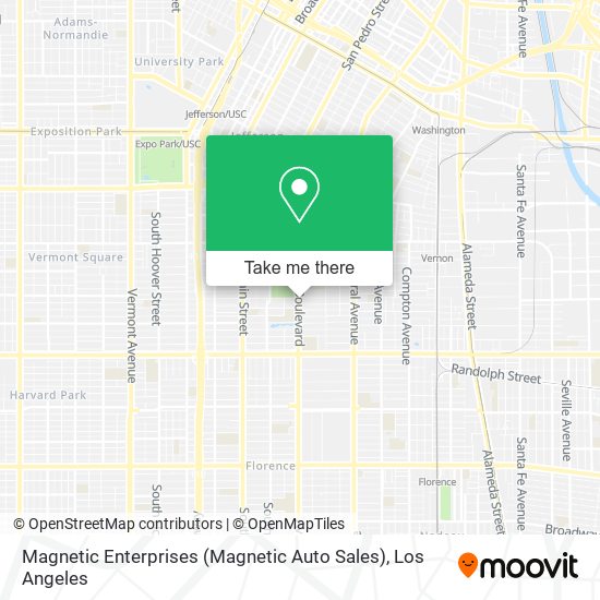 Mapa de Magnetic Enterprises (Magnetic Auto Sales)