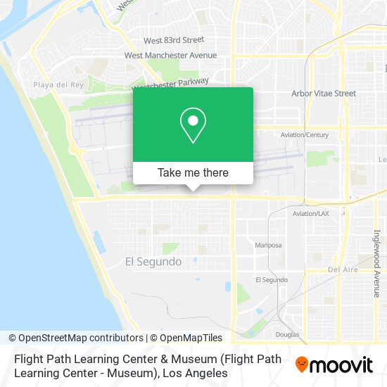 Mapa de Flight Path Learning Center & Museum